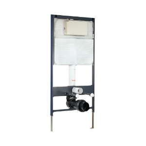 Picture of Single Piece Slim In-wall Cistern with Floor Mounting Frame
