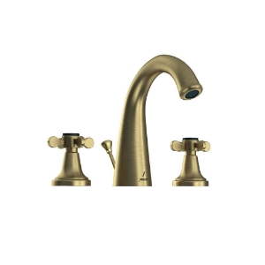 Picture of 3 hole Basin Mixer with Popup waste - Antique Bronze