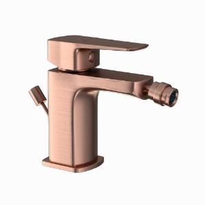 Picture of Single Lever Bidet Mixer with Popup Waste - Antique Copper