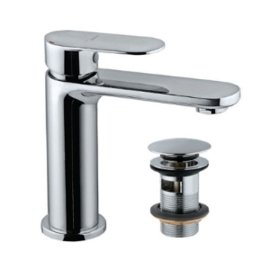 Picture of Single Lever Basin Mixer with click clack waste