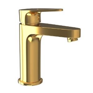 Picture of Single Lever Basin Mixer - Full Gold