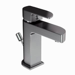 Picture of Single Lever Basin Mixer with Popup Waste -Stainless Steel