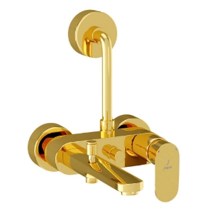 Picture of Single Lever Bath & Shower Mixer 3-in-1 System - Gold Bright PVD