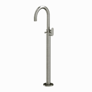 Picture of Exposed Parts of Floor Mounted Single Lever Bath Mixer - Stainless Steel