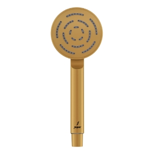Picture of Single Function Round Shape Maze Hand Shower - Gold Matt PVD