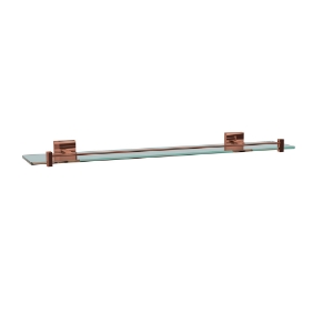 Picture of Glass Shelf 600mm Long - Blush Gold PVD