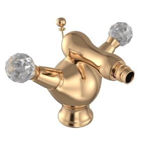 Picture of Monoblock Bidet Mixer with Popup Waste - Auric Gold