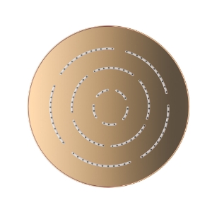 Picture of Single Function Round Shape Maze Overhead Shower - Auric Gold