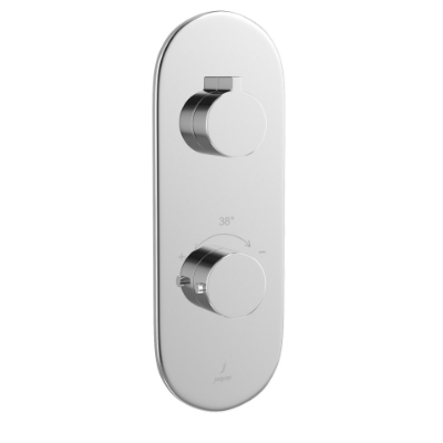 Picture of Aquamax exposed part kit of thermostatic shower mixer - Chrome