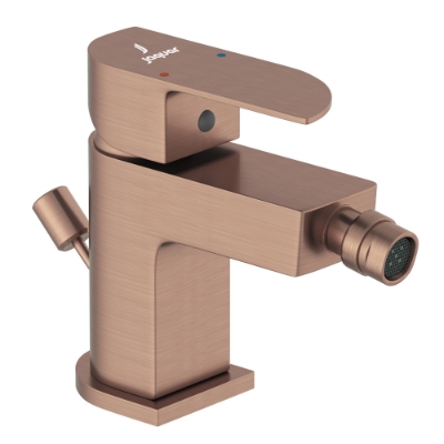 Picture of Single Lever Bidet Mixer with Popup Waste - Antique Copper