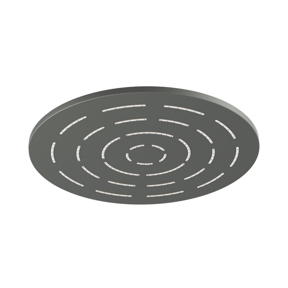 Picture of Round Shape Maze Overhead Shower - Graphite