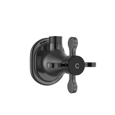 Picture of Angle Valve Cold Only - Black Chrome