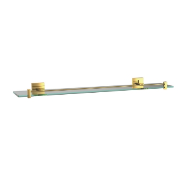 Picture of Glass Shelf 600mm Long - Gold Bright PVD